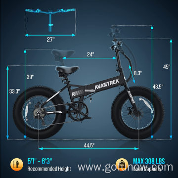 20*4.0 electric fat tire beach bicycle Electric Bicycles